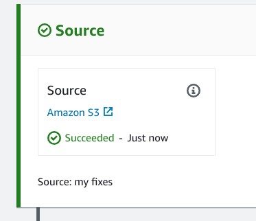CodePipeline S3 Metadata example